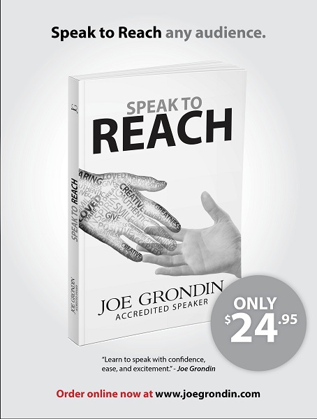Joe Grondin - SPEAK TO REACH [book]