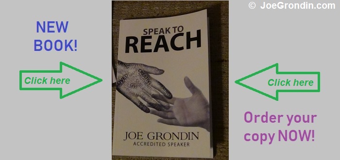 Joe Grondin - Speak to Reach